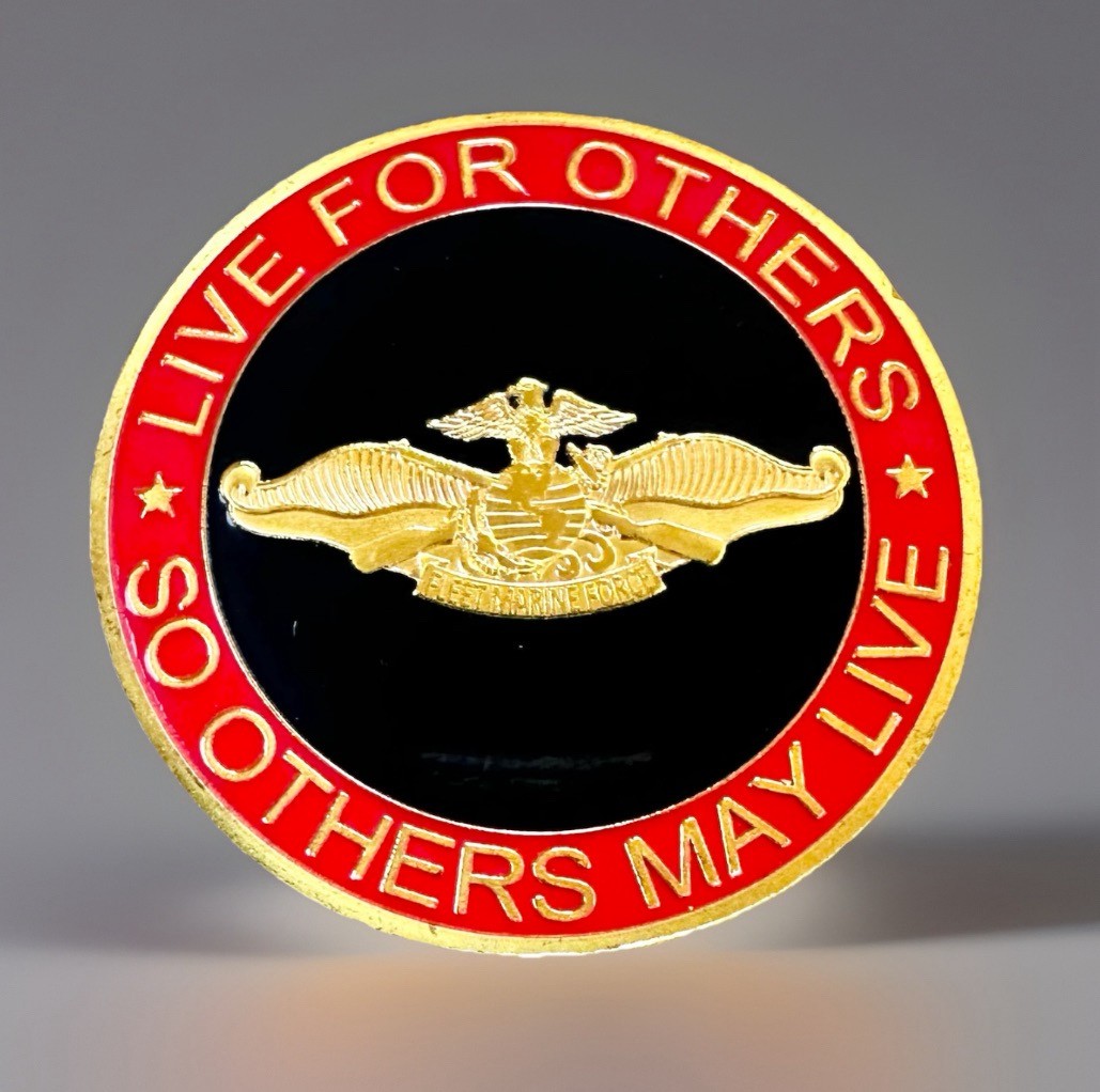 U S Marine Corps Fleet Marine Force FMF Corpsman Coin ·IN STOCK· ·FAST SHIPPING·