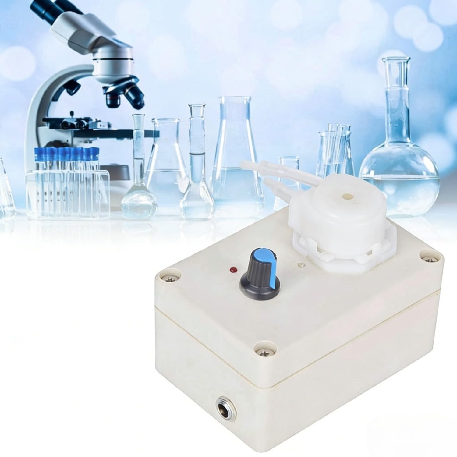 Mini Peristaltic Pump, 50/60HZ Industrial Peristaltic Liquid Pump 1ml-250ml/m...