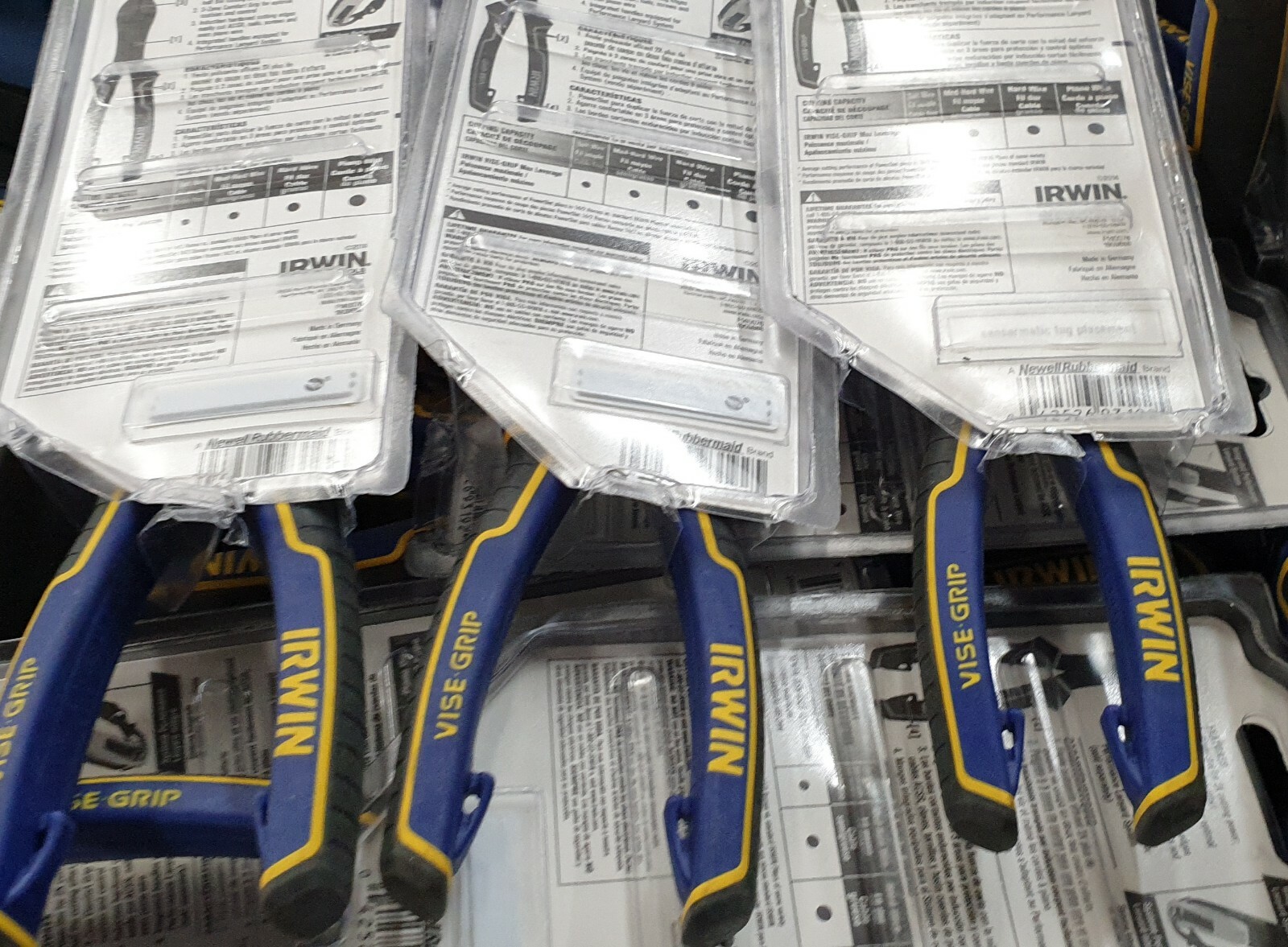 3pk Irwin Cutting Pliers max leverage Powerslot