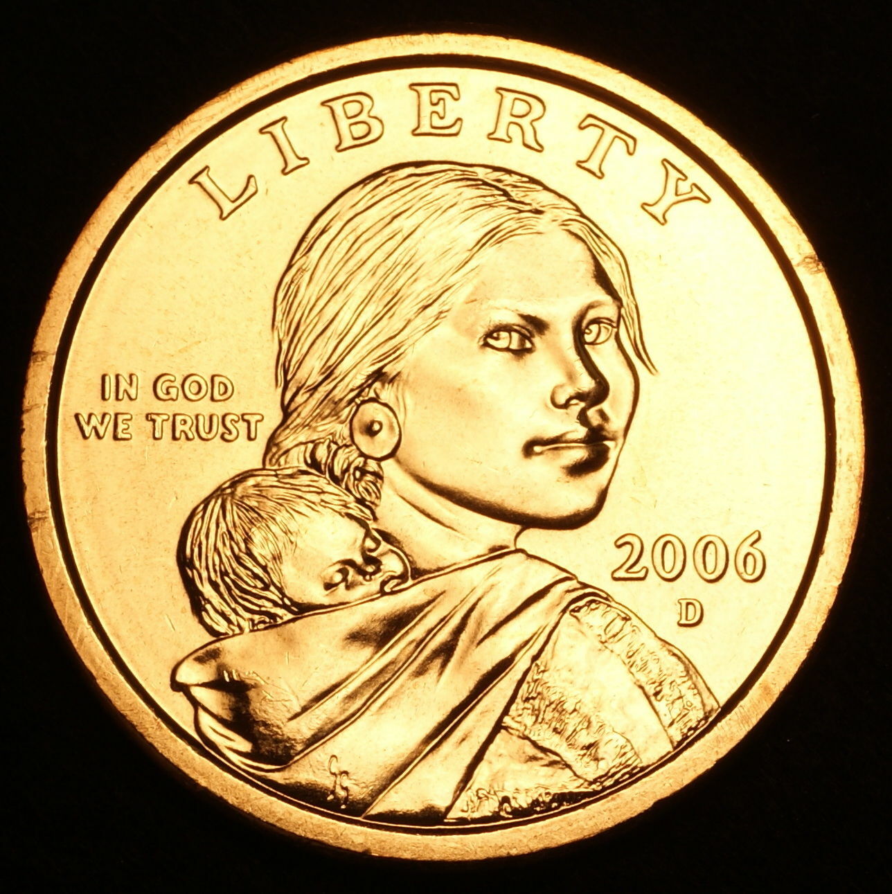 2006 D $1 Sacagawea Native American - BU