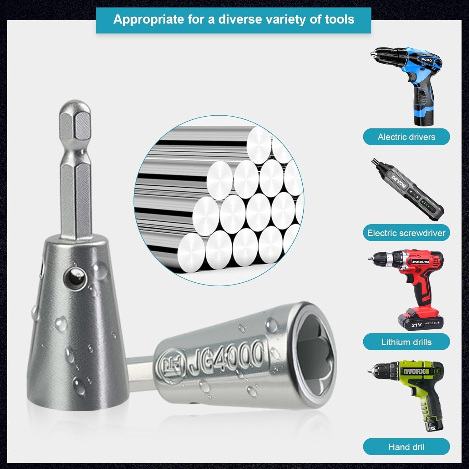 Lightweight Wire Twister Drill Bit - Essential Tool for Home Repairs & Projects