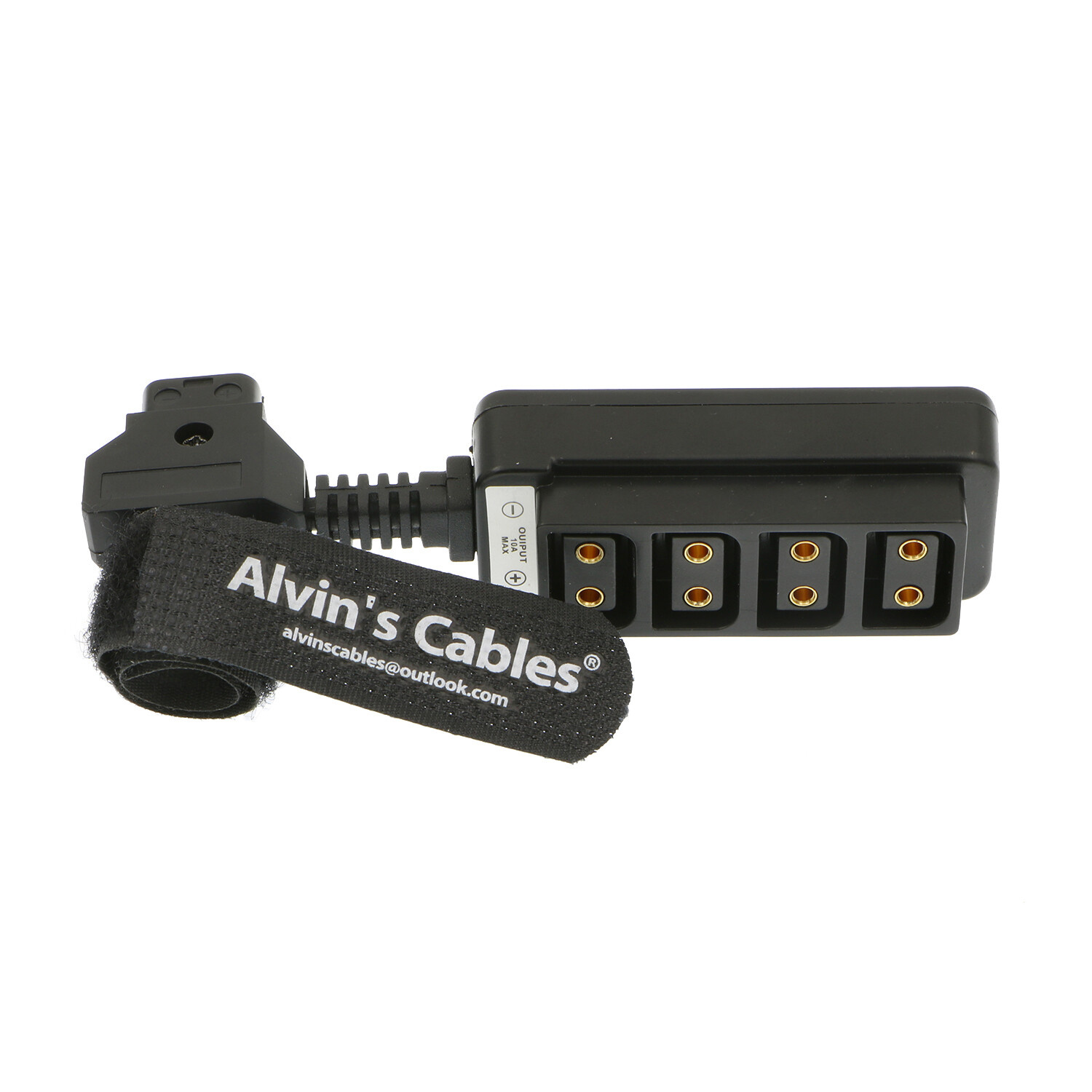D-tap Splitter Ultrashort Power Cable D-Tap Male to 4 Port Dtap Female for ARRI