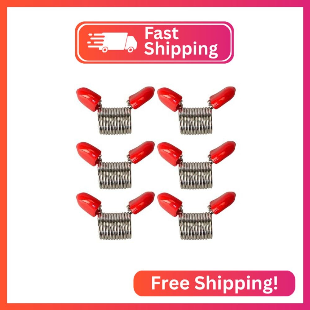 Bead Stoppers, 6-Piece Set with Red Handles, for Jewelry Making Creative Bead Li