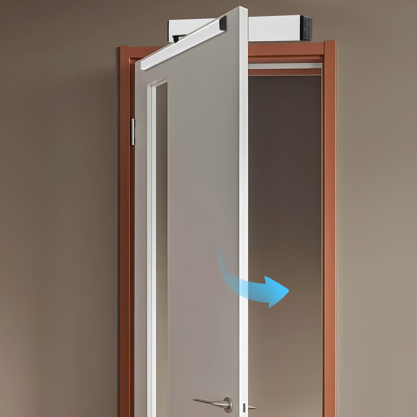 Automatic Swing Door Opener With Control Panel & Switches W/ Remote Controls