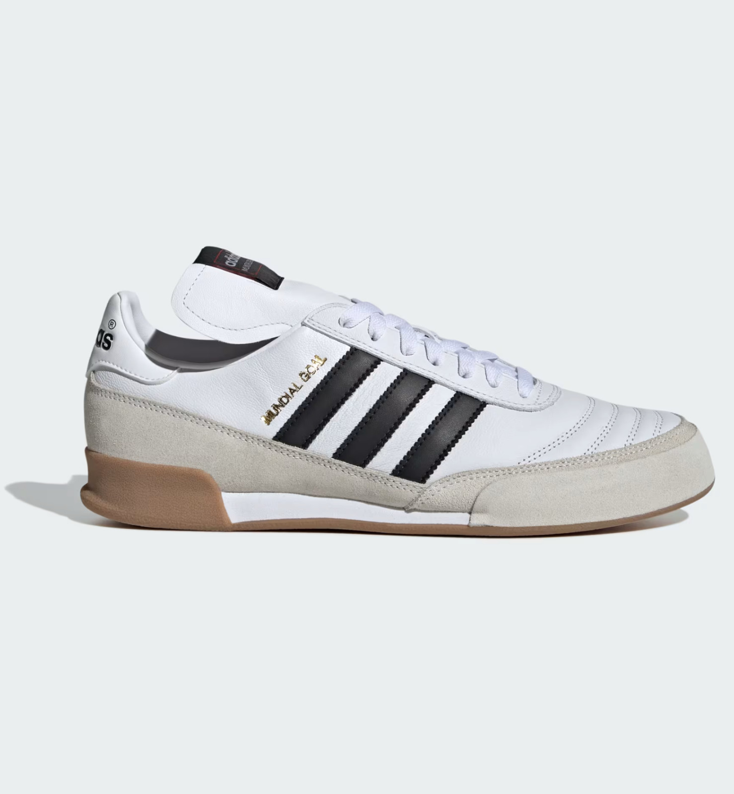 Adidas Mundial Goal Mens White Sneakers Athletic Soccer Shoes ID4047