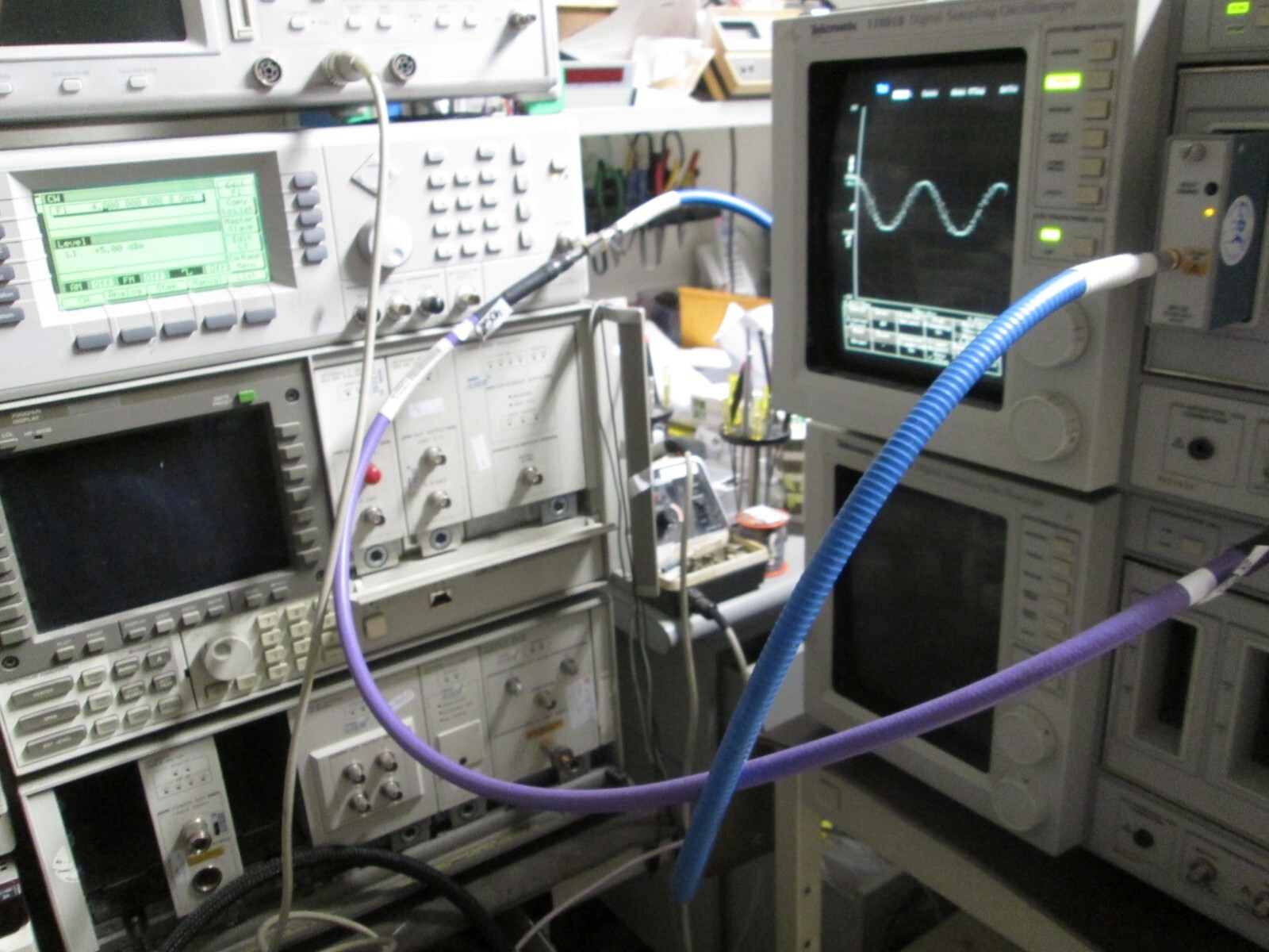 Tektronix SD-32 Sampling Head TESTED for Tektronix 11801A/B/C oscilloscope 40GHz