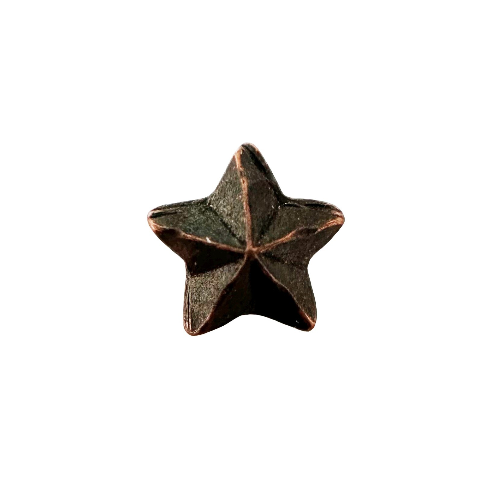 Star 3/16" Single Bronze Ribbon Device (each)