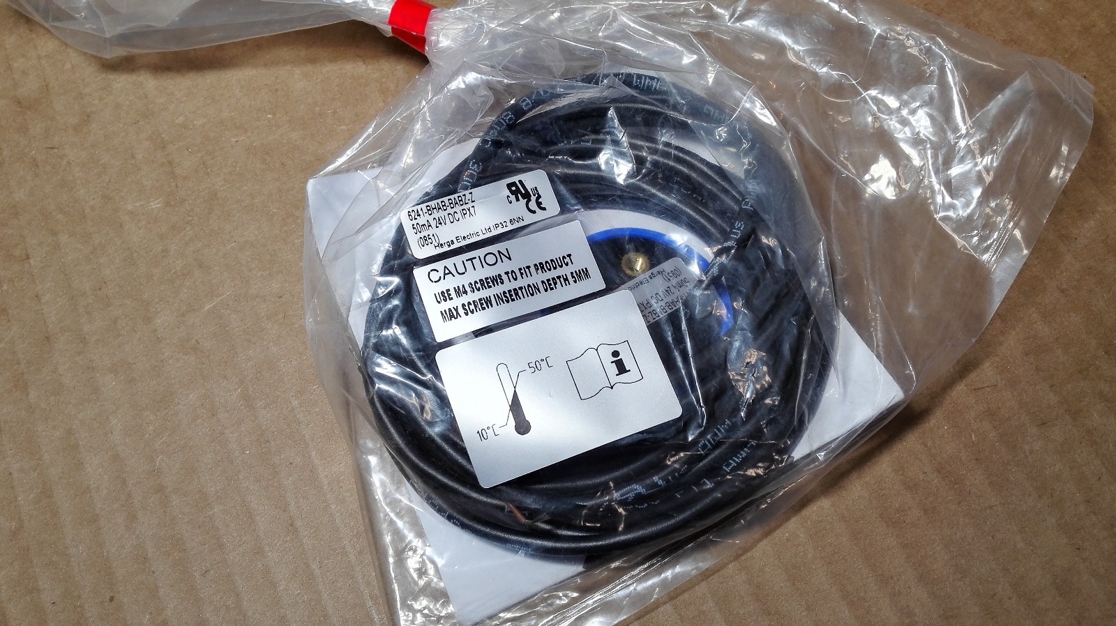 NEW Herga Electric IPX7 Rated 6241 Series Bellows Footswitch / Palm Switch