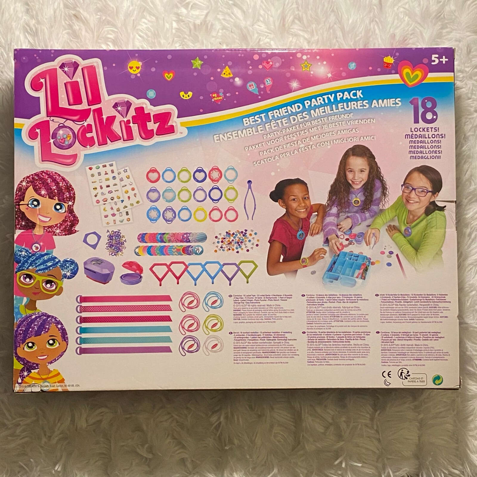 LIL LOCKITZ' A Best Friend Party Pack By ALEX-18 lockets-