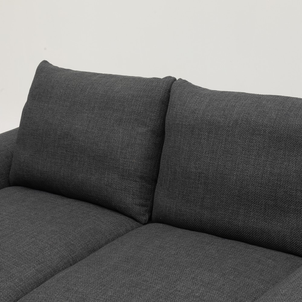 2 / 3 Seater Sofa with Storage Solution Linen Fabric Couch Love Seat Settee