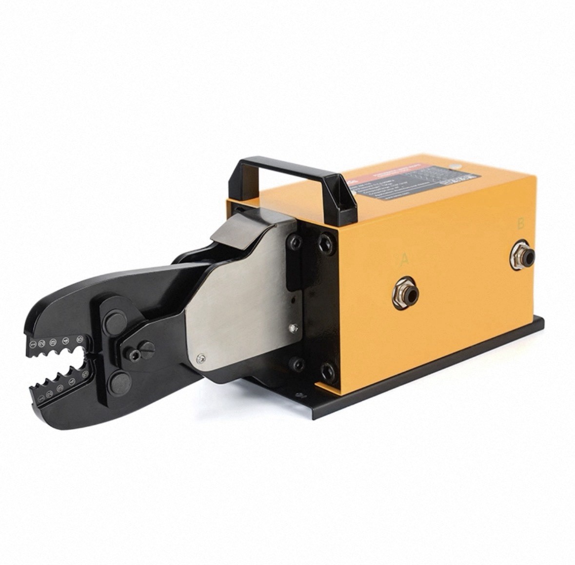 Pneumatic terminal crimping machine