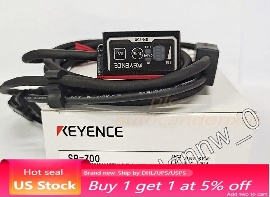 New In Box KEYENCE SR-700 Barcode Reader Scanner Free fast shipping