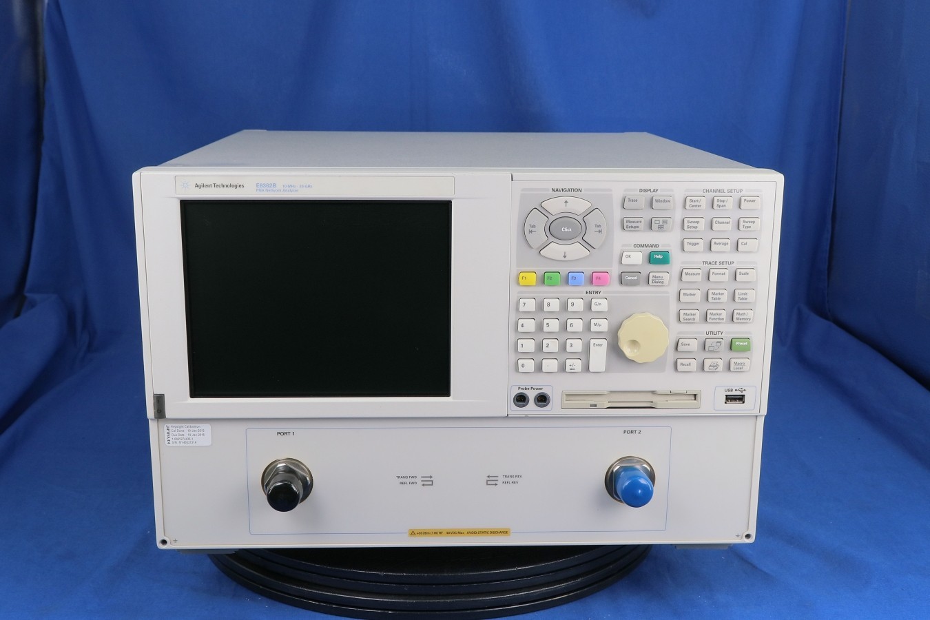 Agilent E8362B Network Analyzer PNA 10MHz to 20GHz, Win XP, opt 010(Time-Domain