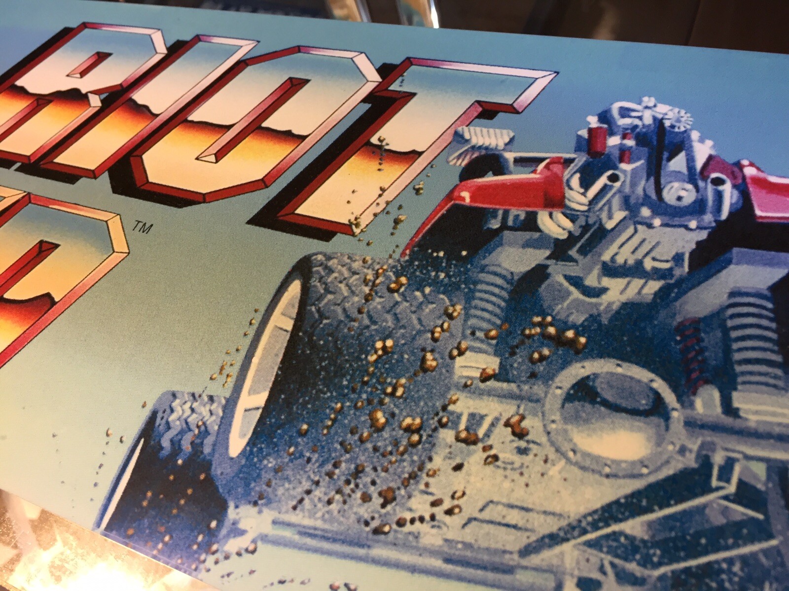 Road Riot 4WD Arcade Marquee