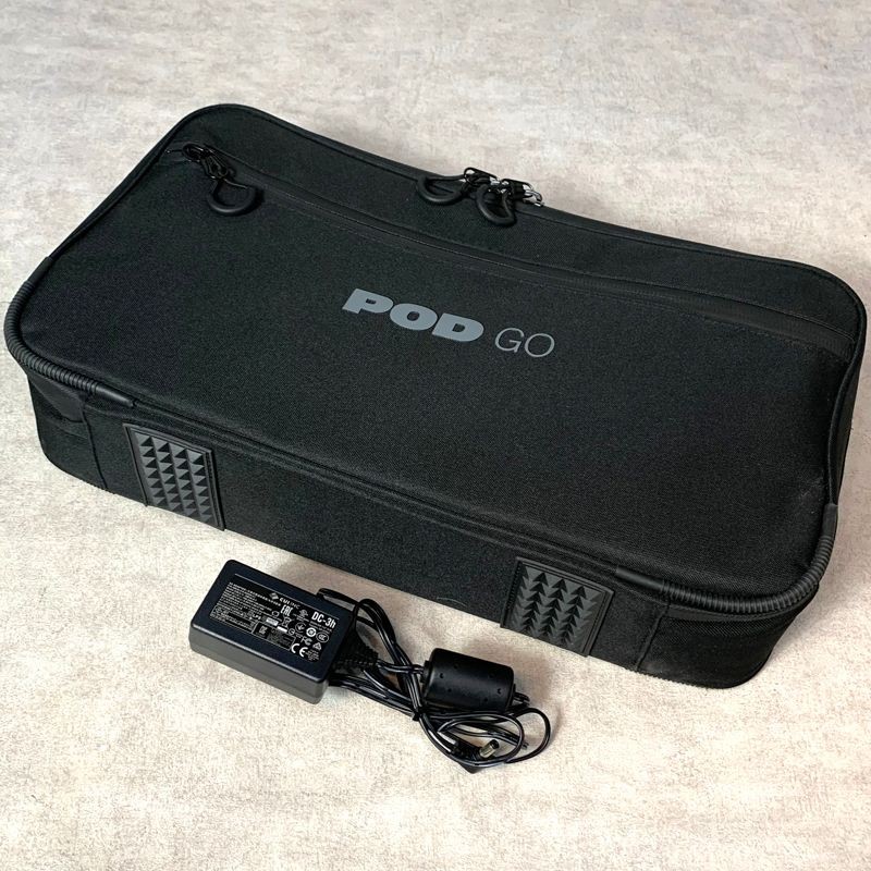 LINE 6 POD GO Multi Effects Processor Guitar Black with AC Adapter