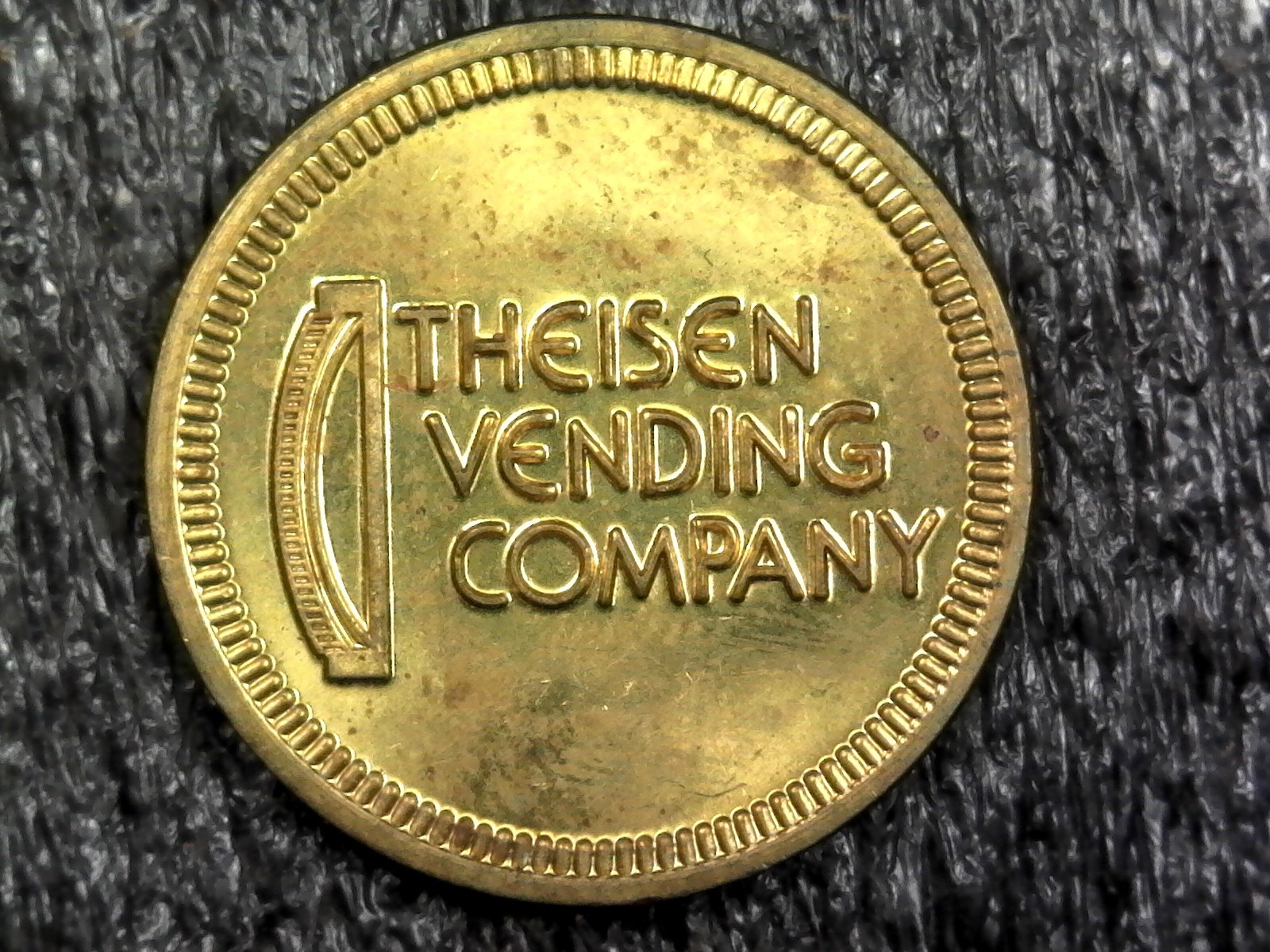 Theisen Vending Company Service, Arcade, Game Token 22mm (c345)