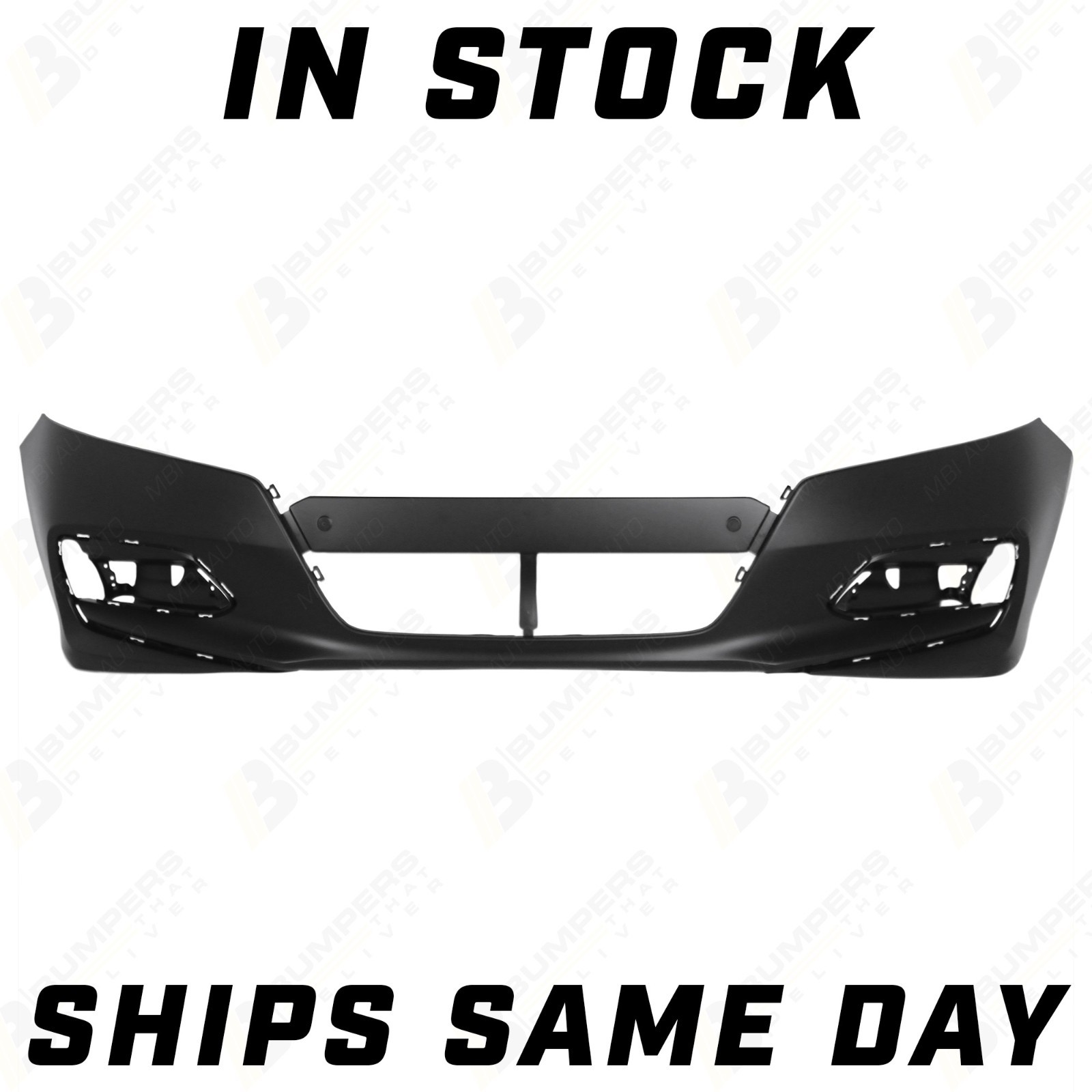 NEW Primered - Front Bumper Cover Fascia for 2018 2019 2020 Honda Accord Sedan