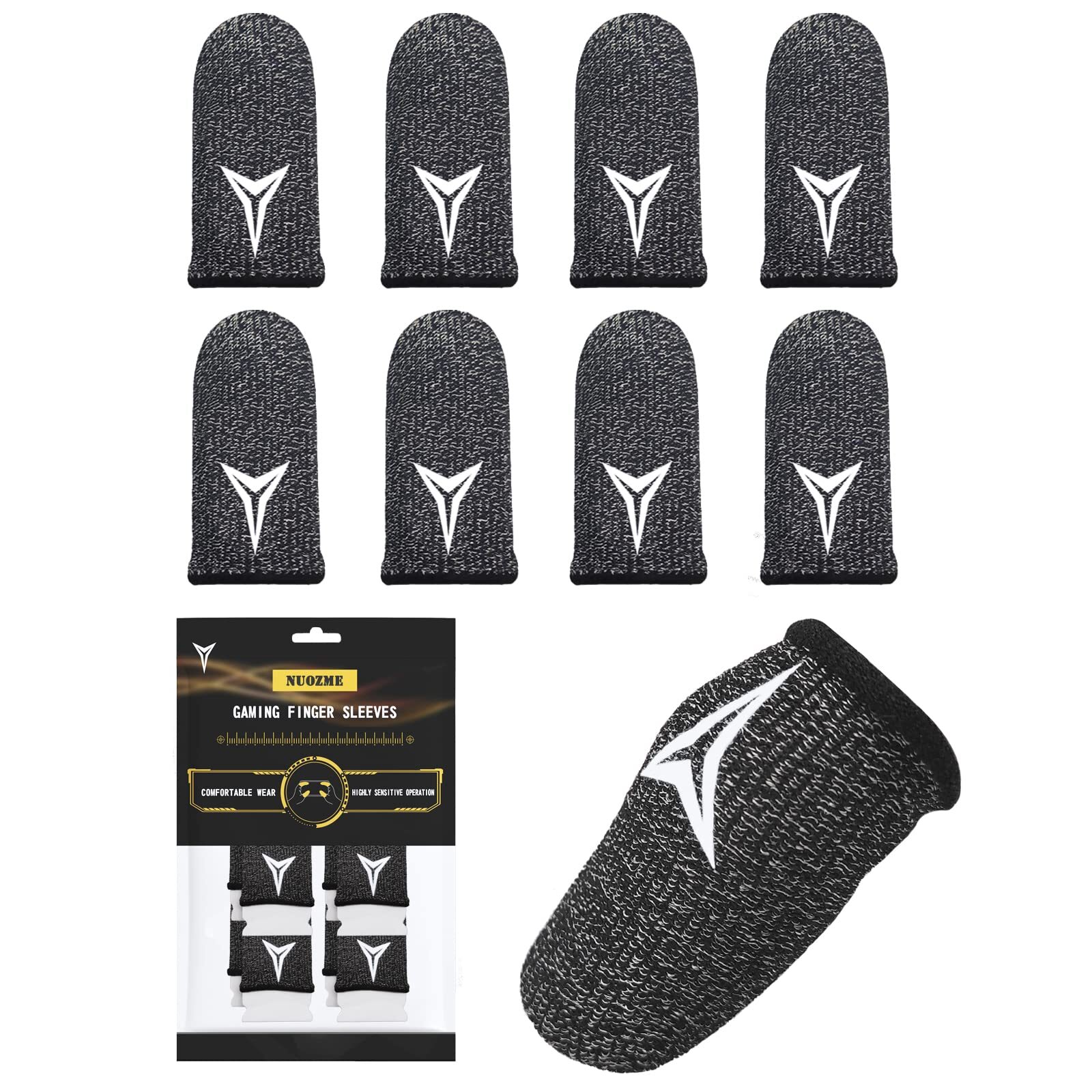Guante 8 Para Dedos Juegos Pantalla Teléfono Celular Gaming Finger Sleeve Gamer