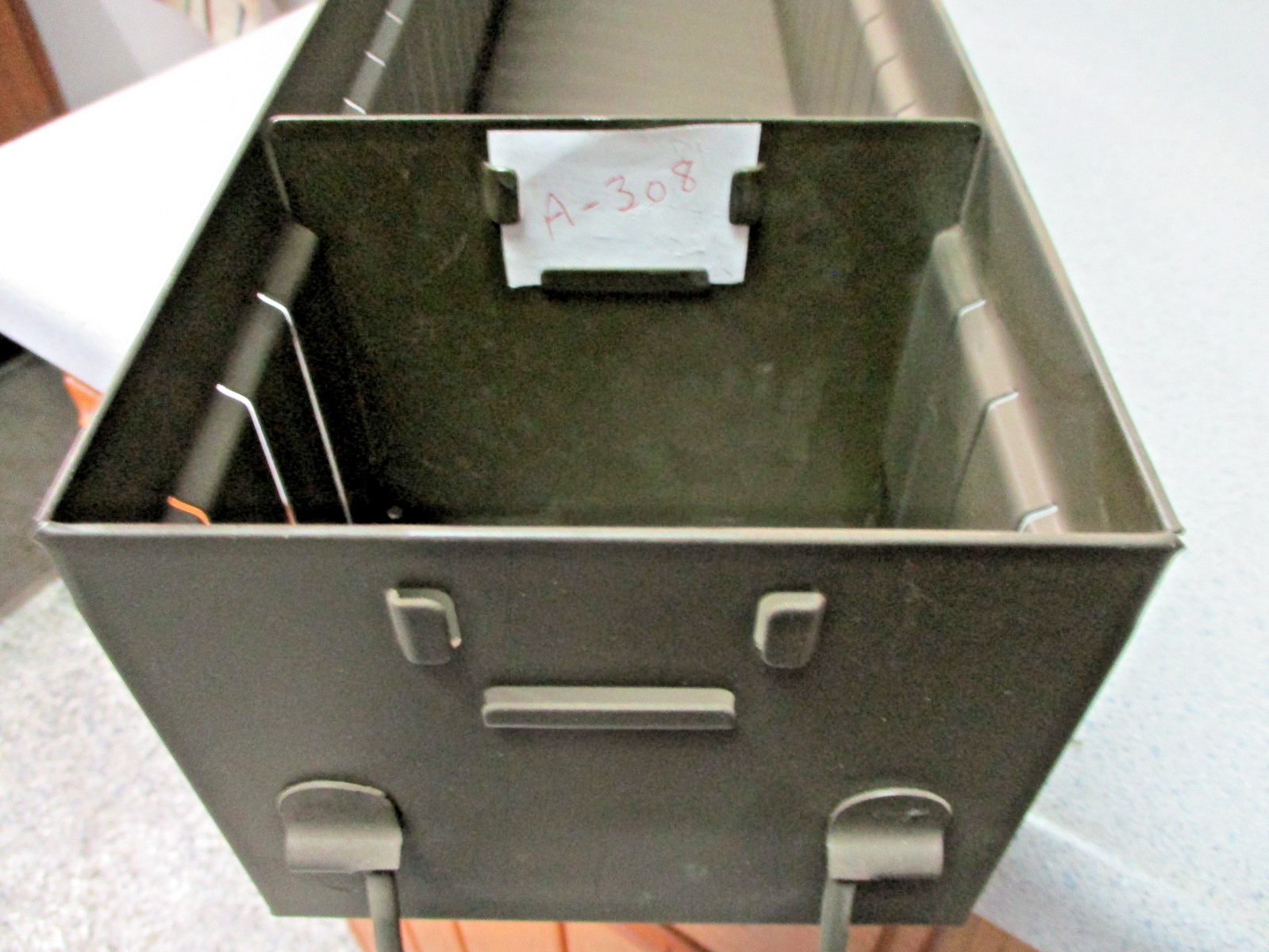 Dehler Steel Parts Drawer Cabinet Dividers 5-1/4"W x 4-1/2"H package of 3