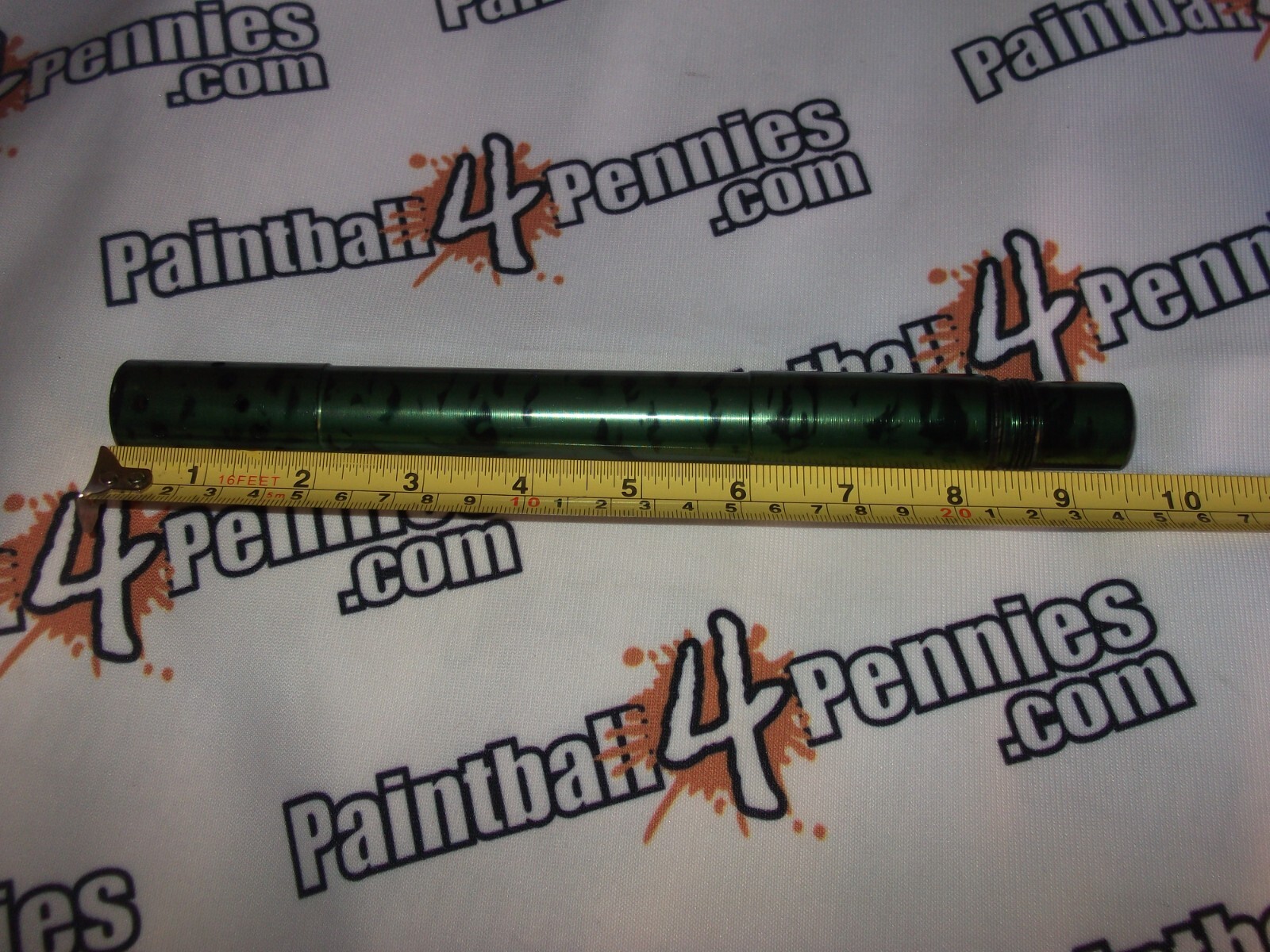 Stock Spyder SE 9.5inch Green camo Paintball barrel