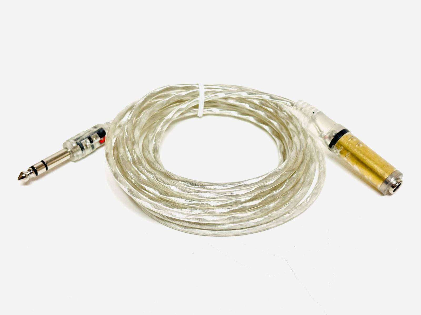 6ft Extension Transparent Silver Clear Dual Trigger Long Cable for Roland or Ale