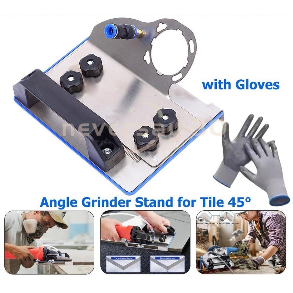 Angle Grinder Stand For Tile 45° Chamfer Cutting 45 Degree Tile Chamfering Tool