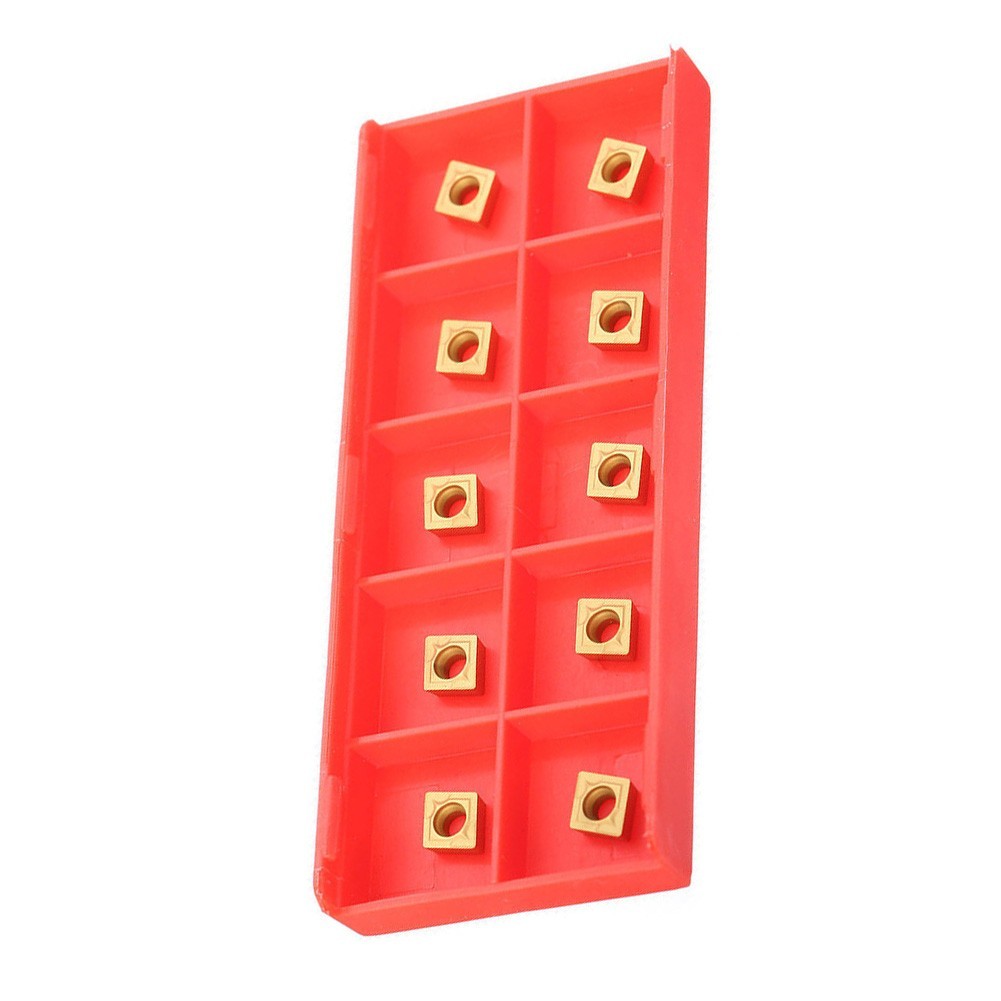 10pcs CCMT060204 Carbide Inserts US735 for CNC Metalworking Applications