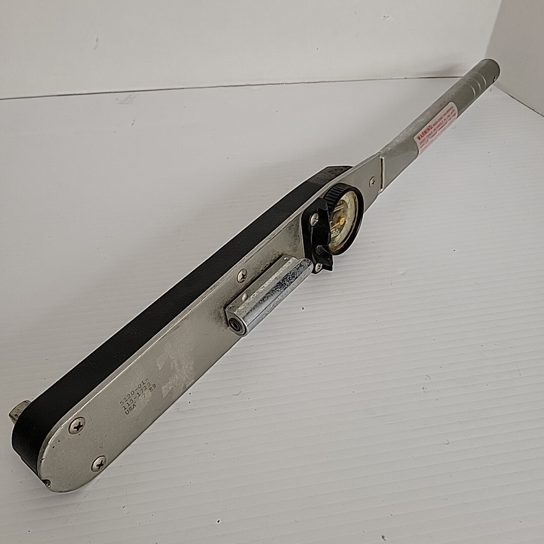 CDI Dial Torque Wrench 1/2" Drive 1753DFE 0-175 Ft/lbs Consolidated Devices
