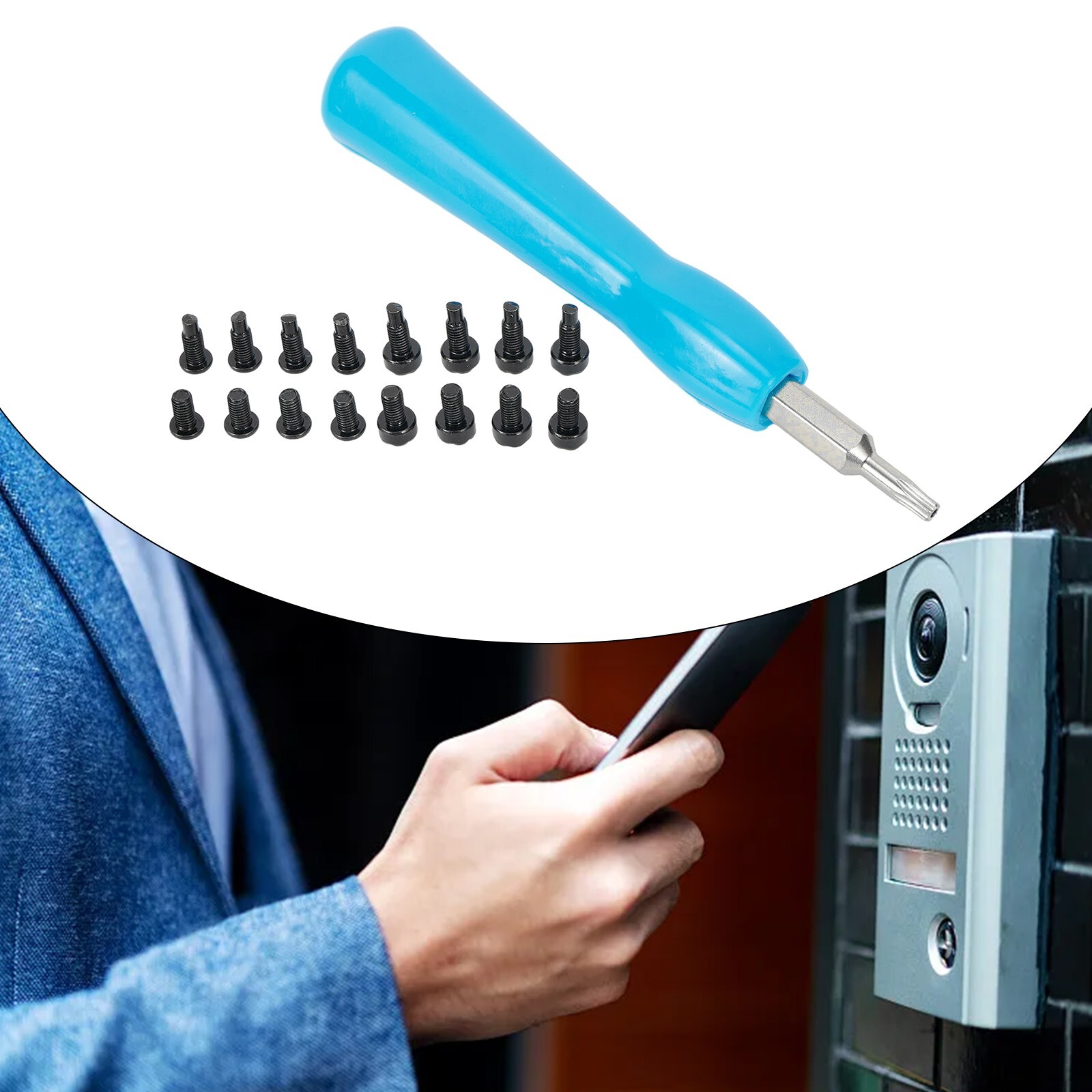 for Ring Doorbell Replacement Security Screws And Screwdriver Kit