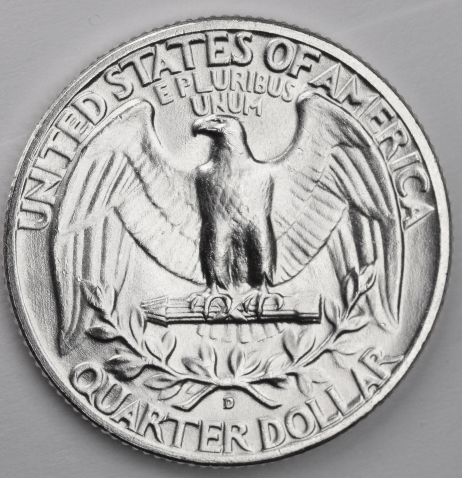 1952-d Washington Quarter. Minimum Bag Marks. BU. (Inventory E)
