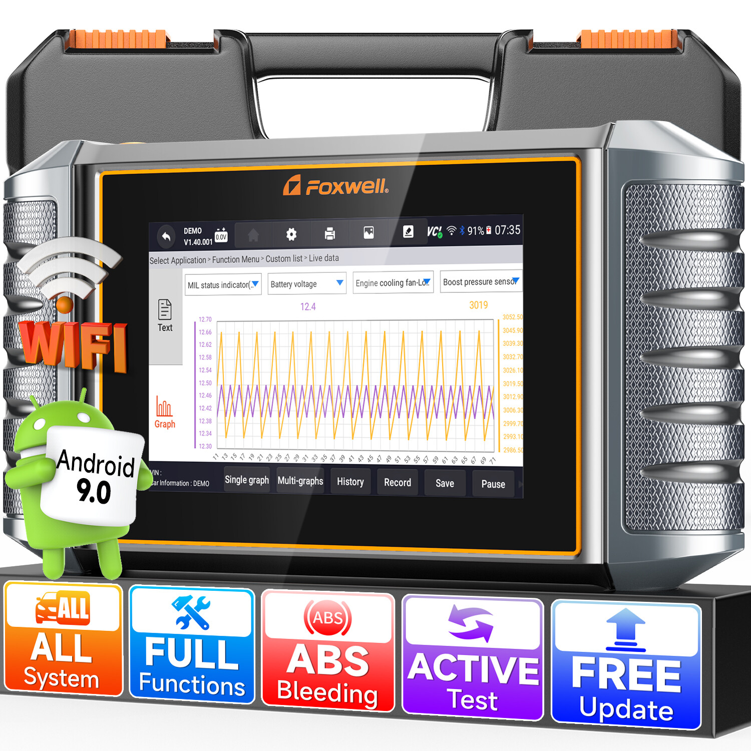 For Land Rover Jaguar All System Bidirectional Diagnostic Scanner ECU Coding Oil
