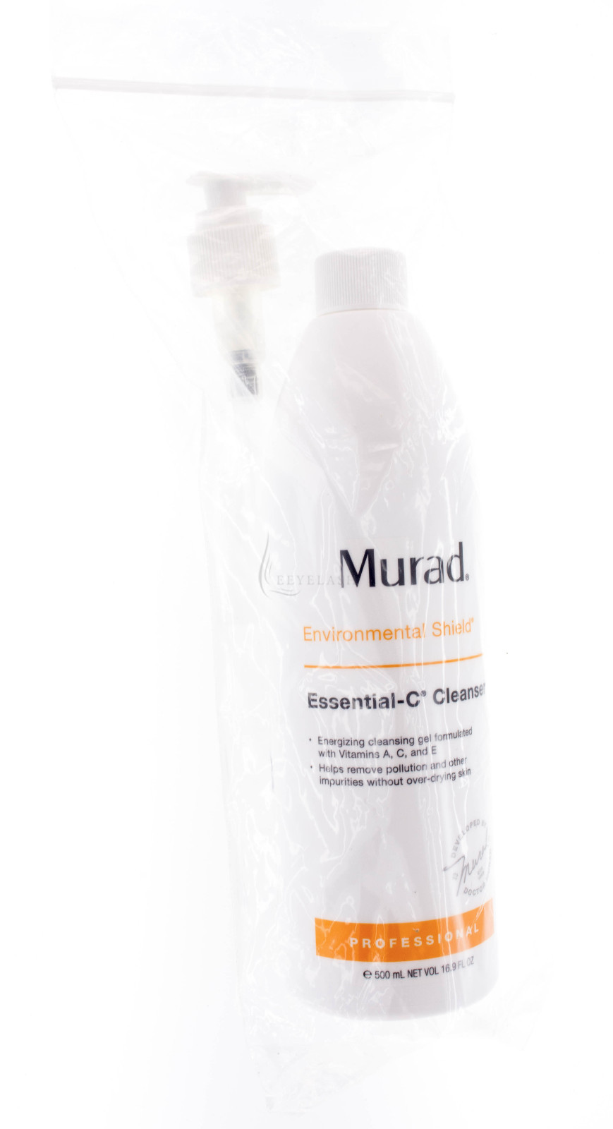 Murad Essential-C Cleanser Professional Size 16.9 oz/500mL AUTH / NEW * 2 PACK