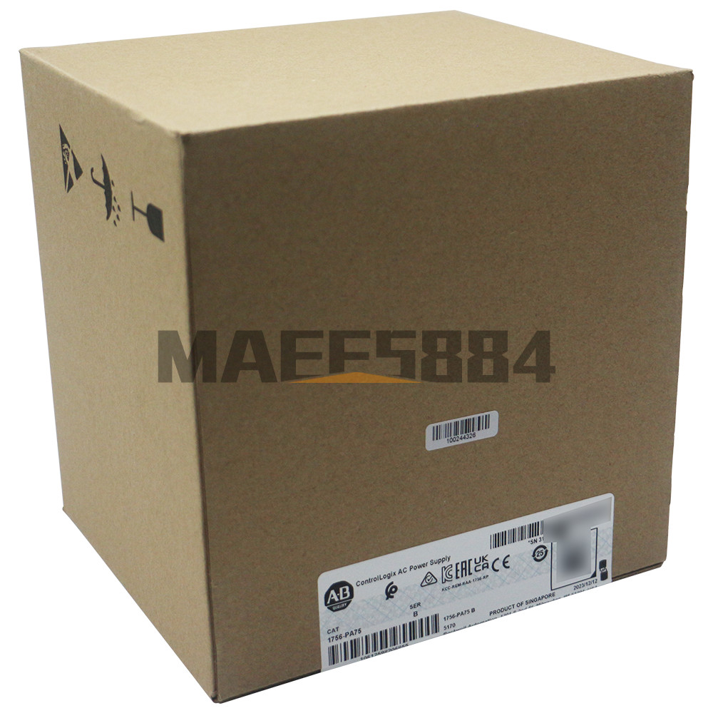 NEW ALLEN-BRADLAY 1756-PA75 ControlLogix AC Power Supply