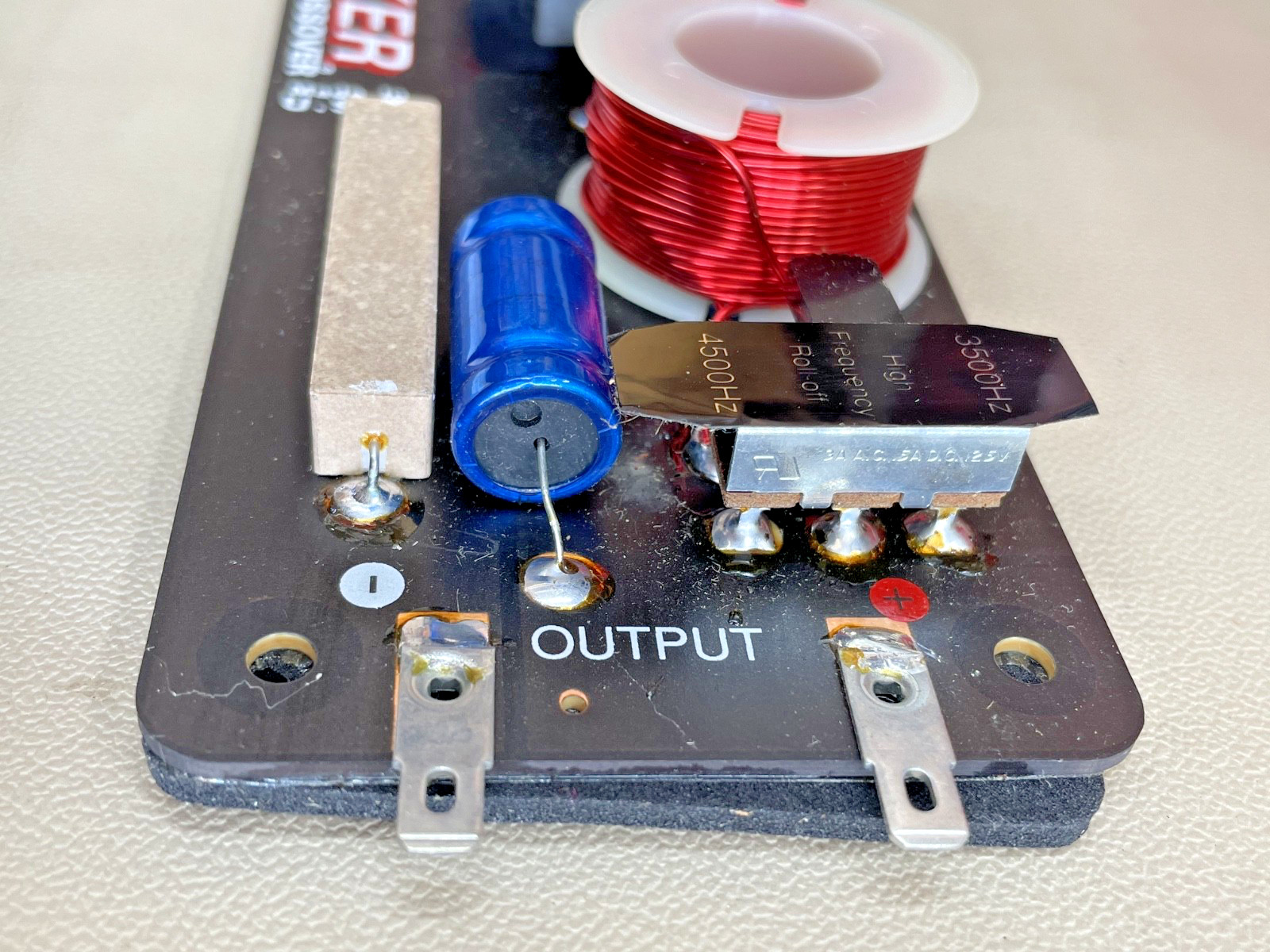 Old School Kicker MR-100 Passive Midrange Bandpass Crossover, Only 1, NOS #324