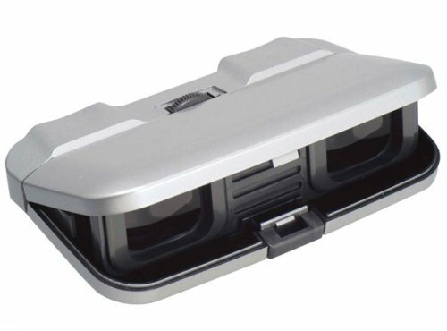 Kenko binoculars Pliant Opera Glass 3 x 25 caliber flat-panel fold-down silver