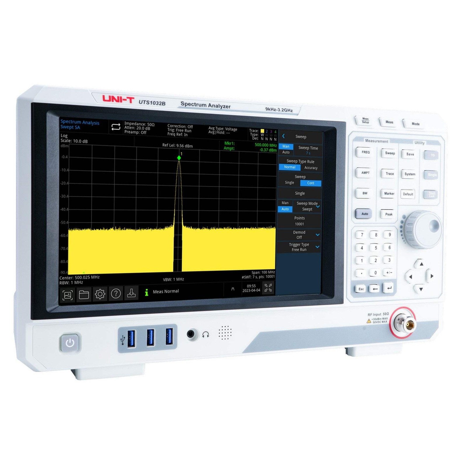 UNI-T UTS1032B Spectrum Analyzer 3.2GHz