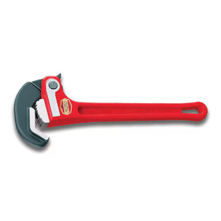 Ridgid 10348 10" Heavy-Duty Rapidgrip Wrench, 1-1/2" Capacity, Red