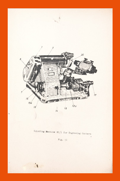 Kuhlmann SU1 Lip Cut Grinder Operations, Parts and Schematic Manual