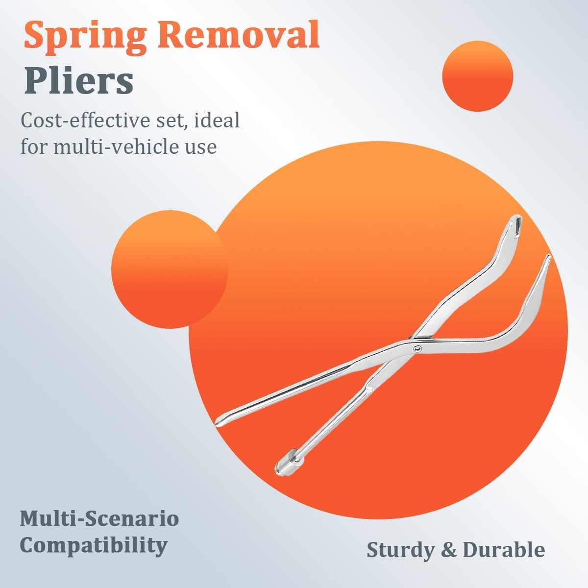 Drum Brake Return Spring Dual-End Pliers Removal and Installation Tool