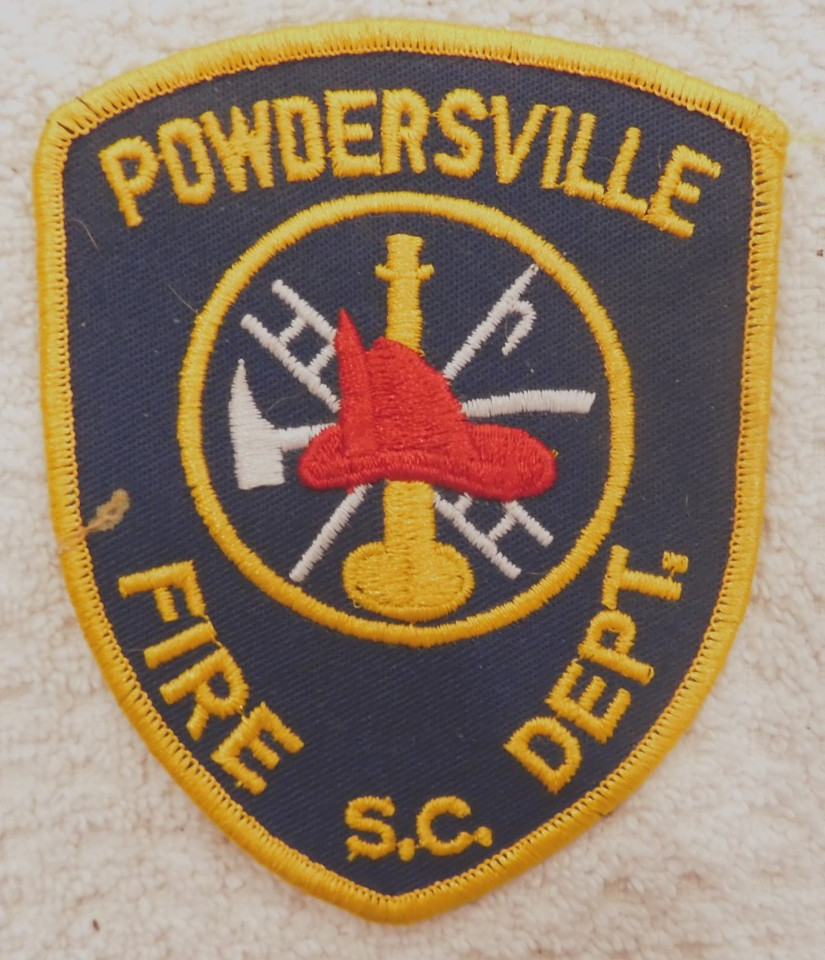 Powdersville SC South Carolina Fire Dept. patch - NEW
