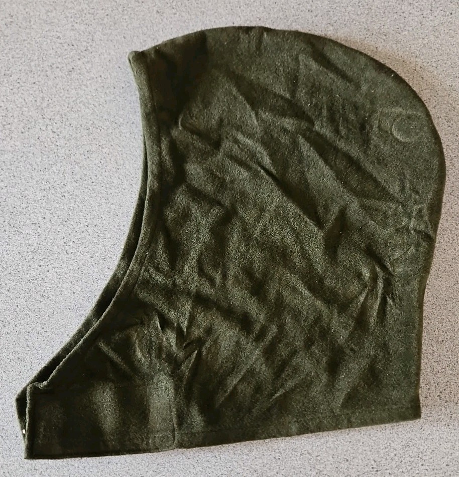 Military Vintage OD Green Sleeping Bag Hood 8465-01-049-0888 LA CROOSE GARMENT