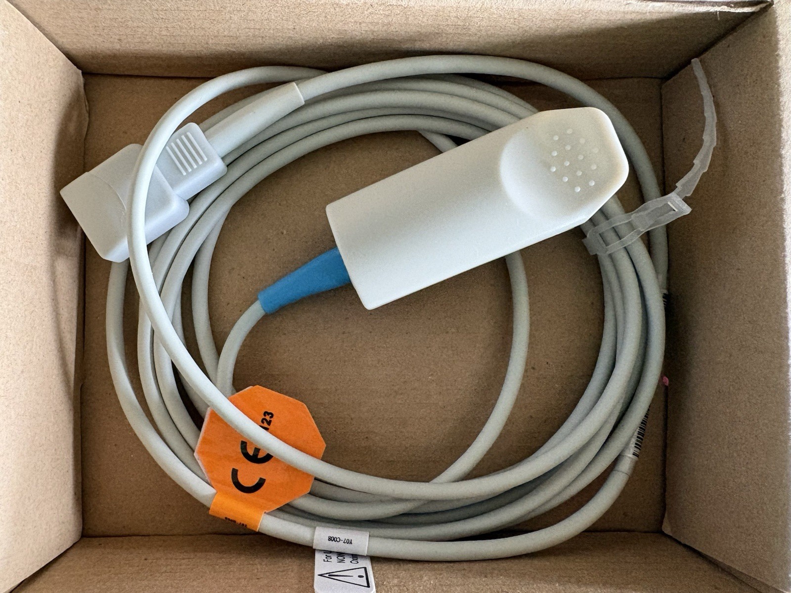 Nonin Compatible Direct-Connect SpO2 Sensor, 9 Foot Cable, Adult Clip