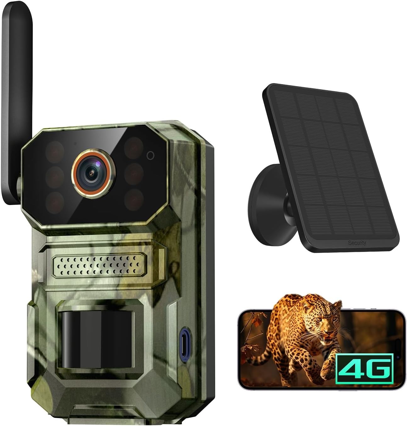Wildlife Hunting Trail Camera Full HD 1080P Night Vision Motion Waterproof Cam