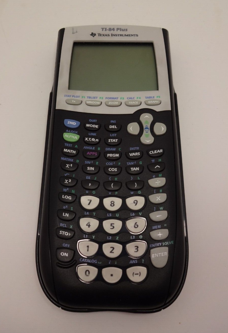 Texas Instruments TI-84 Plus Graphing Calculator - Black - Tested & Works
