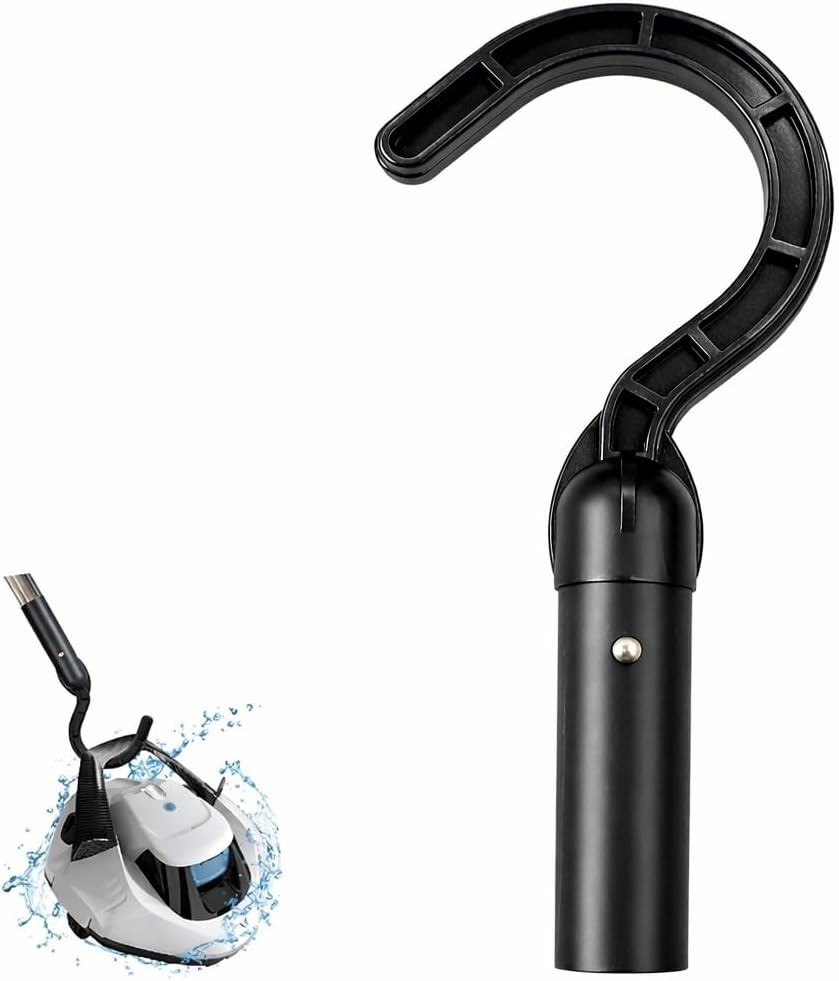 Universal Robotic Pool Cleaner Hook - Effortless Retrieval & Compatibility