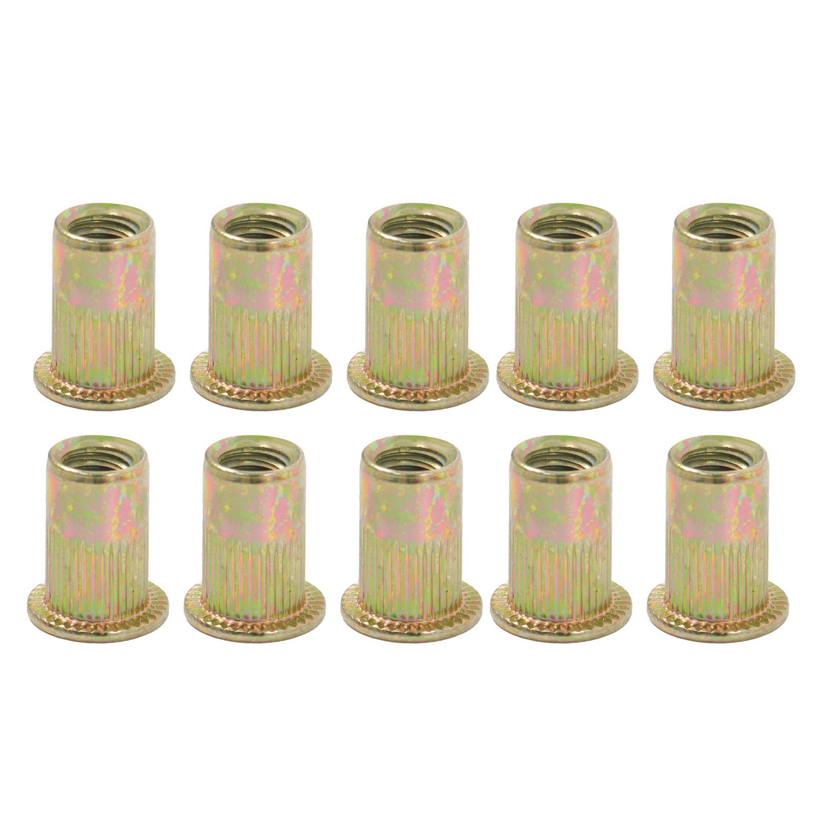 LABLT Hand Riveter 14" rivet nut tool with 7 mandrels Total 70Pcs Rivet Nuts