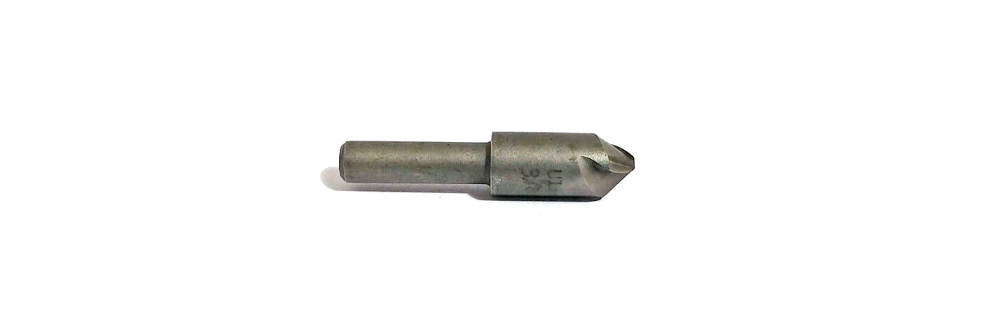 3/8" (.375") 3 Flute HSS Countersink 82 Degree 1/4" Shank MF12442318
