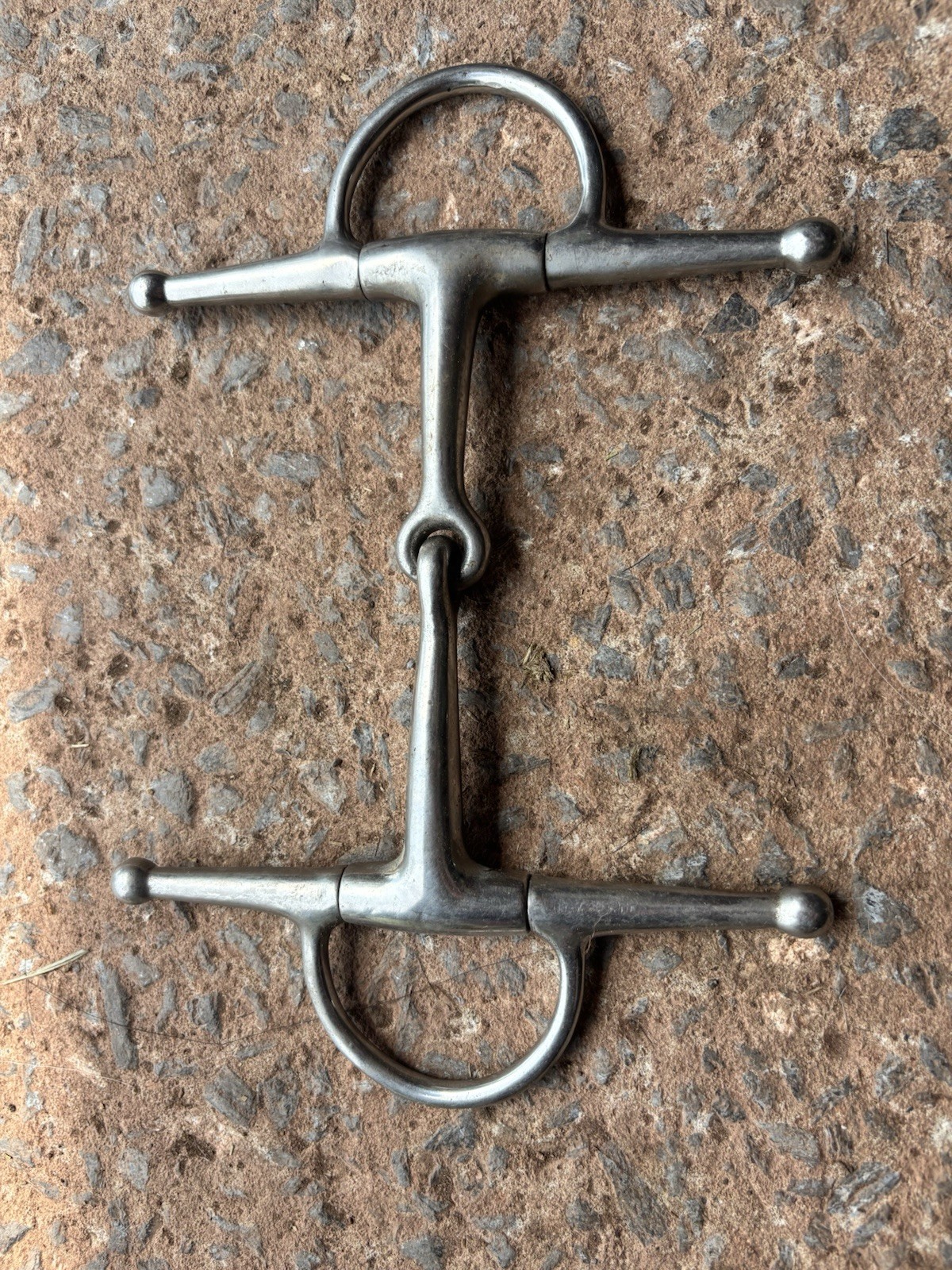 5” Full Cheek Horse Single Jointed Snaffle Horse  Bit Stainless Steel