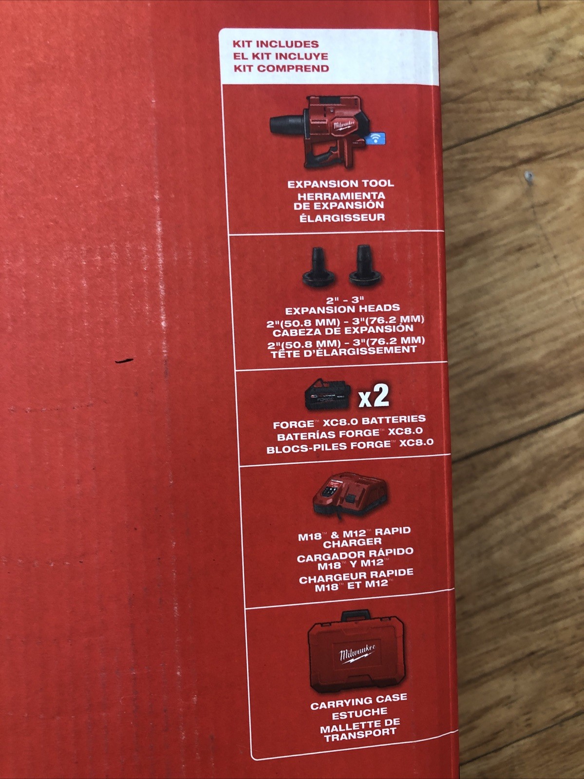 Milwaukee 2633-22HD M18 FORCE LOGIC 2"-3" ProPEX Expansion Tool Kit