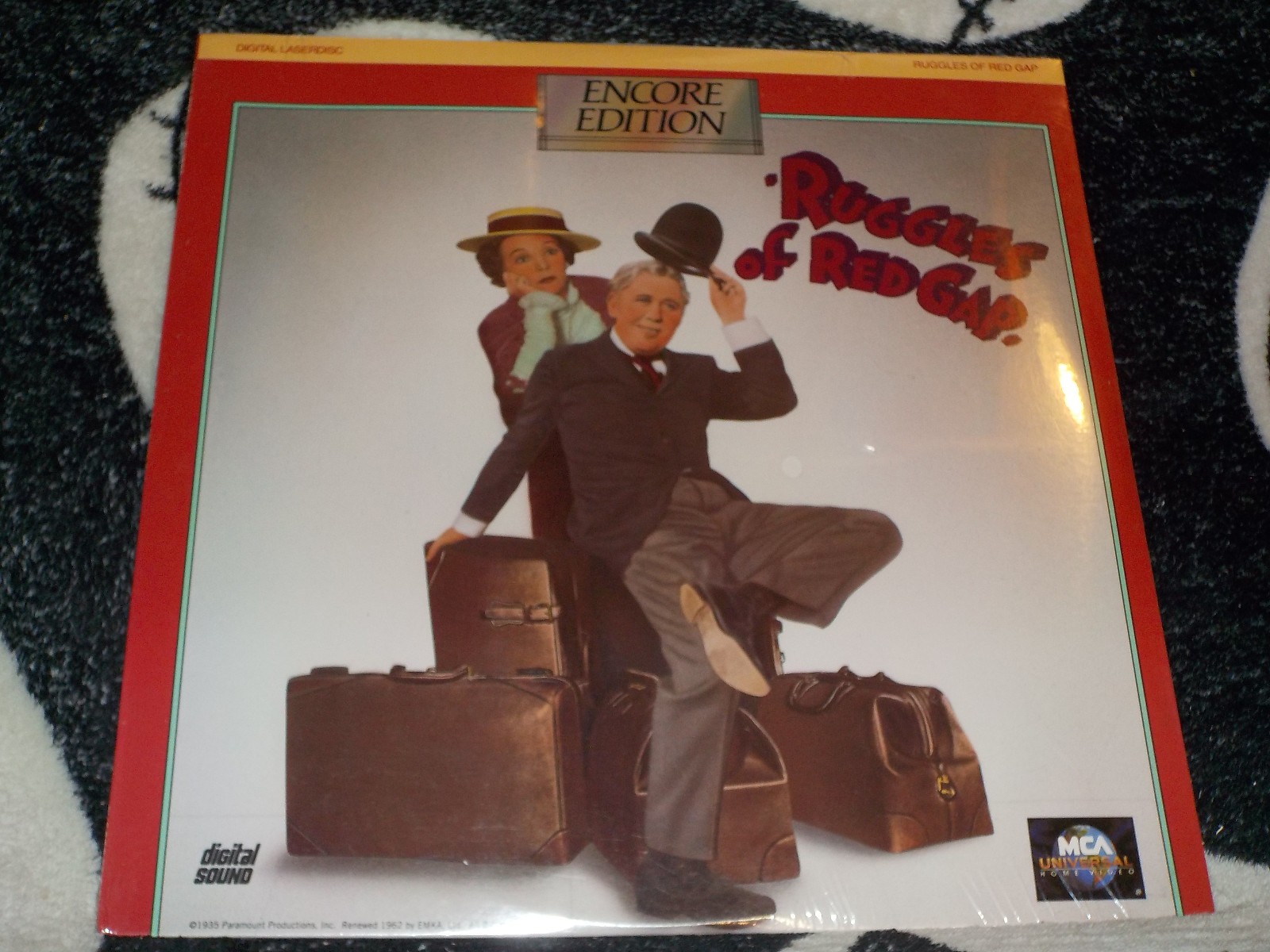 Ruggles of Red Gap NEW SEALED Encore Edition Laserdisc LD Free Ship $50